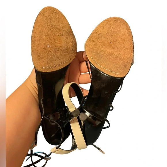 NARCISCO RODRIGUEZ STRAPPY HEELS - Picture 4 of 5